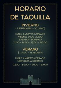 horario castillo encantado trigueros del valle